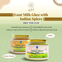 Thumbnail for Aadvik A2 Goat Milk Ghee Infused with Garlic - Distacart