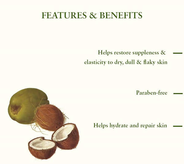 Just Herbs Kerala Coconut & Wheatgerm Body Butter - Distacart