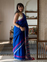Thumbnail for Suta Multi Color Woven Design Cotton Blend Saree - Distacart
