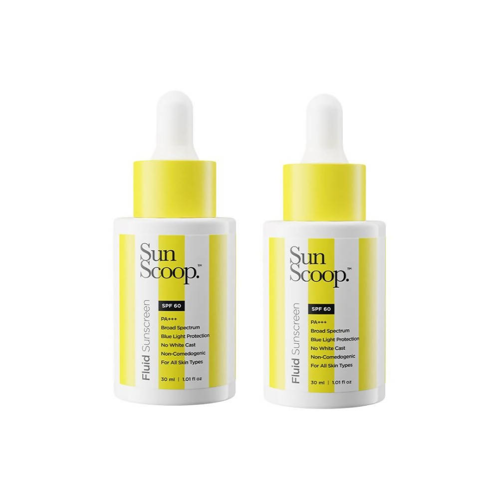 Sun Scoop Fluid Sunscreen SPF 60 - Distacart