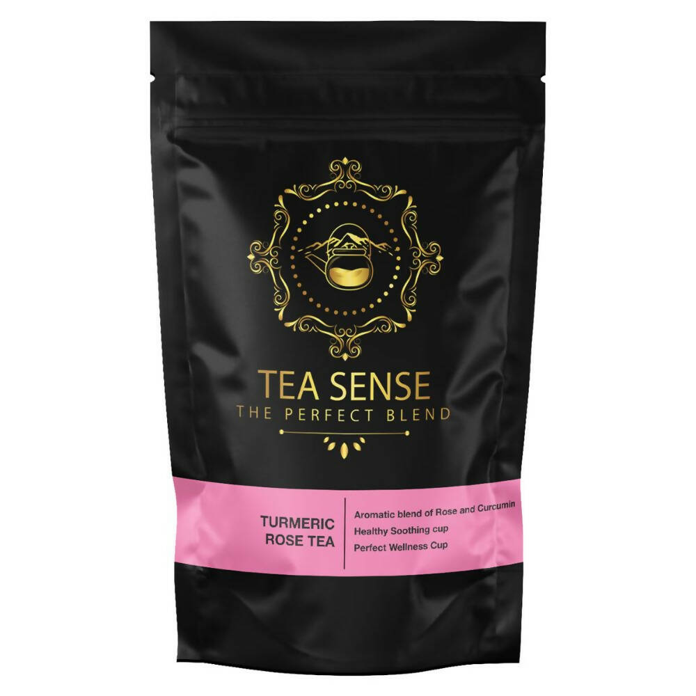 Tea Sense Turmeric Rose Tea - Distacart