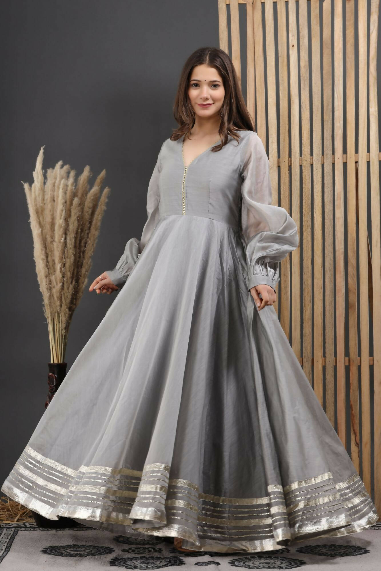 Uneven Length Cotton Gown | Summer Dress under 5000 | Fashion Sale