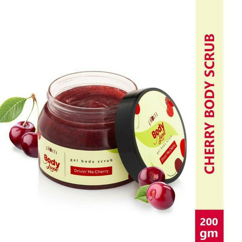 Plum BodyLovin' Drivin' Me Cherry Gel Body Scrub - Distacart