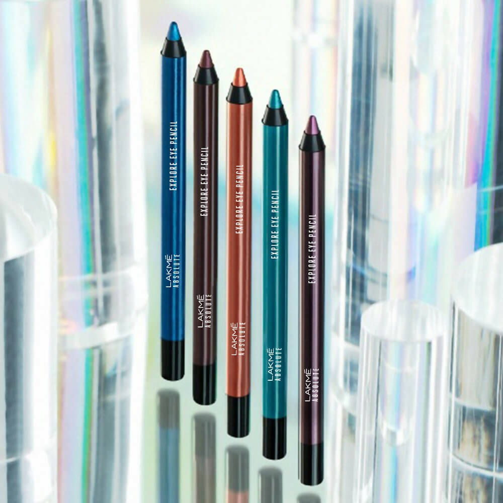 Lakme Absolute Explore Eye Pencil -Vibrant Azure - Distacart
