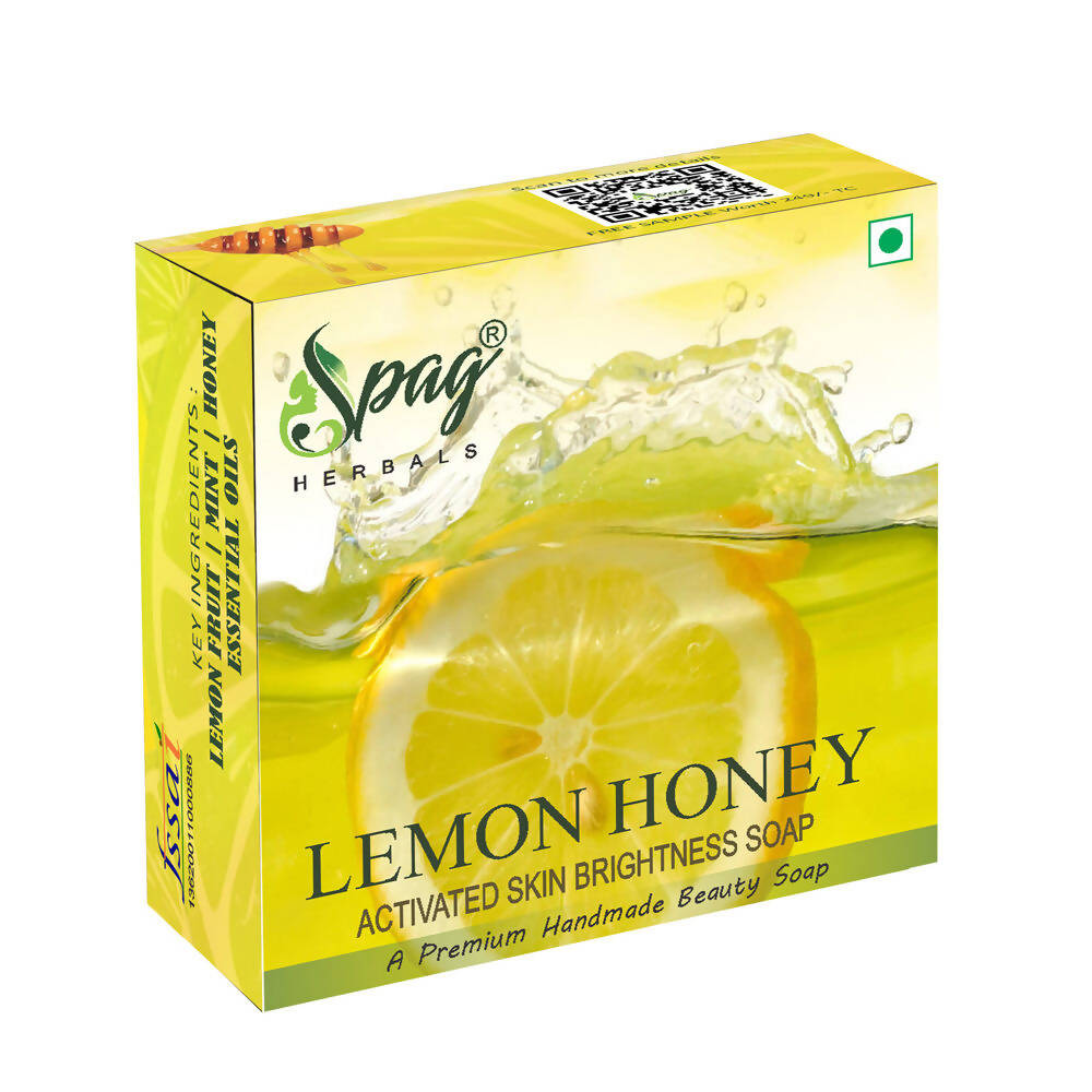 Spag Herbals Lemon Honey Handmade Beauty Soap - Distacart