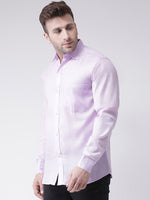 Thumbnail for RIAG Purple Men's Full Sleeves Shirt - Distacart