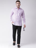 Thumbnail for RIAG Purple Men's Full Sleeves Shirt - Distacart