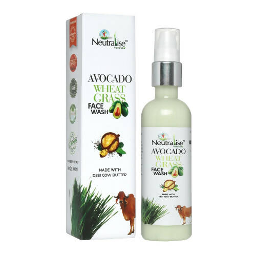 Neutralise Naturals Avocado Wheat Grass Face Wash - Distacart