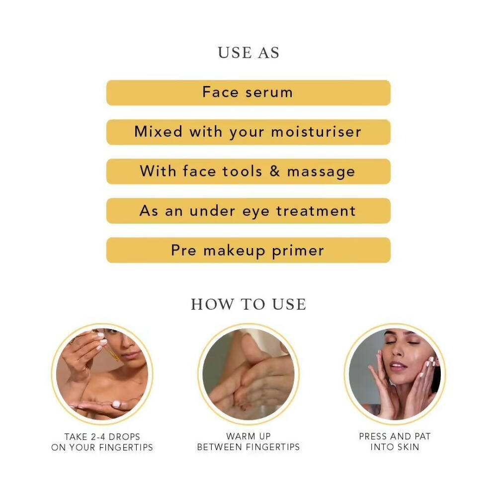 Ras Luxury Oils 24K Gold Radiance Beauty Boosting Face Elixir - Distacart