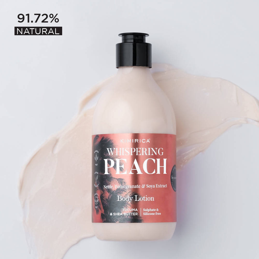 Kimirica Whispering Peach Body Lotion - Distacart