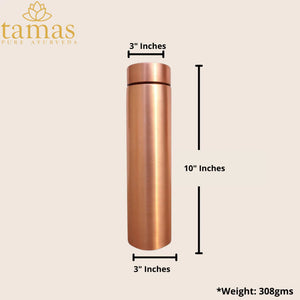 Tamas Jelly Plain Copper Water Bottle - Distacart