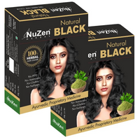 Thumbnail for NuZen Herbal Natural Black Henna - Distacart