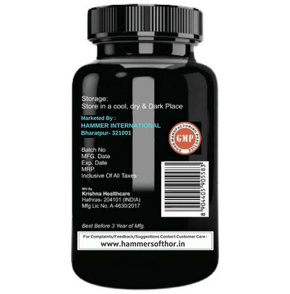 Hammer of Thor Men's Health Veg Capsules - Distacart