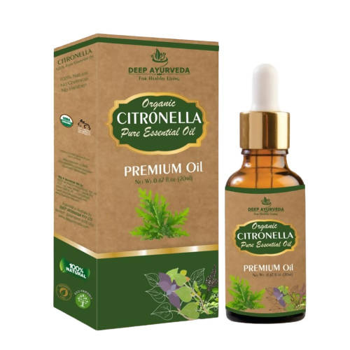 Deep Ayurveda Citronella Pure Essential Oil - Distacart