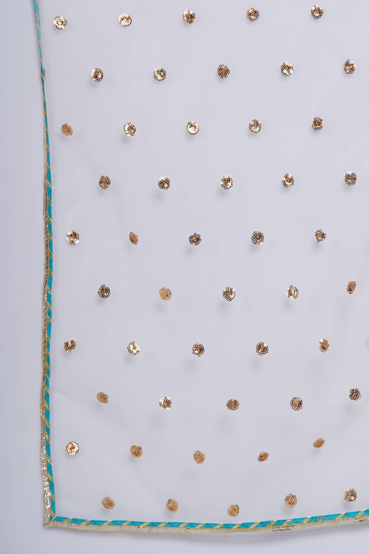 Little Bansi Cotton Embroidery Kurta With Lehenga & Tussel - White & Multicolor - Distacart