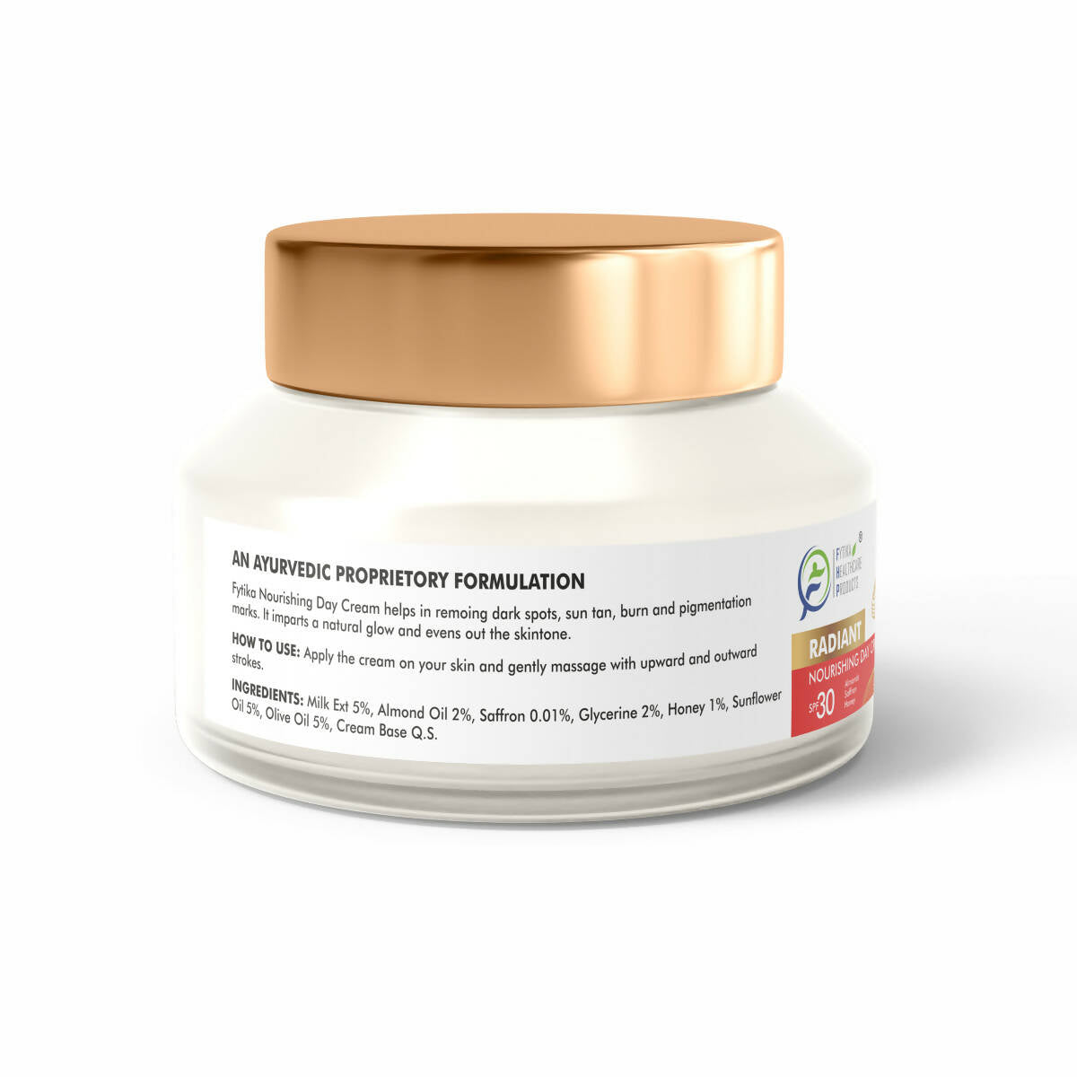 Fytika Radiant Nourishing Day Cream with Saffron, Almonds and Honey with SPF30 - Distacart