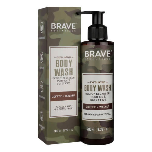 Brave Essentials Exfoliating Body Wash - Distacart