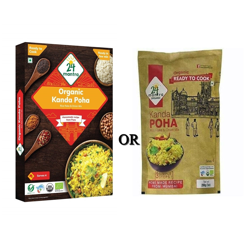 24 Mantra Organic Ready to Cook Kanda Poha - Distacart