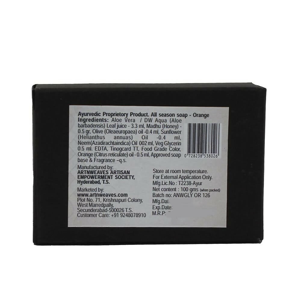 artNweaves Handmade Glycerin Soap Orange - Distacart