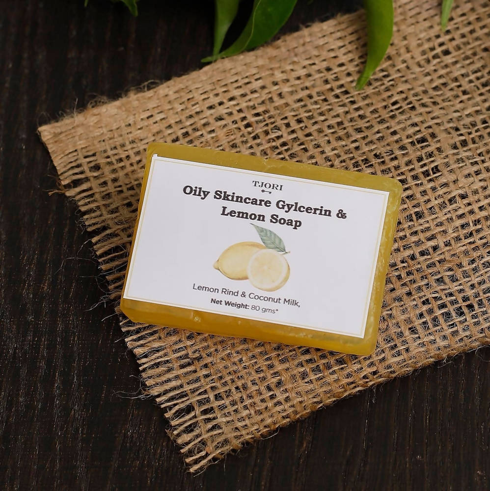 Tjori Oily Skincare Gylcerin And Lemon Soap