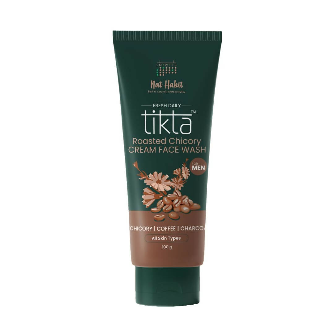 Nat Habit Roasted Chicory Tikta Gel Face Wash for Men - Distacart