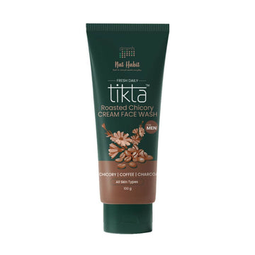 Nat Habit Roasted Chicory Tikta Gel Face Wash for Men - Distacart