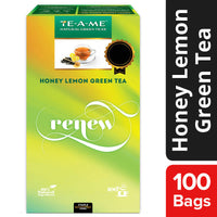 Thumbnail for Teame Honey Lemon Green Tea Renew Tea Bags - Distacart