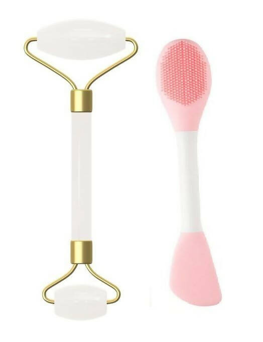 Favon Pack of Facial Roller and Face Mask Applicator - Distacart