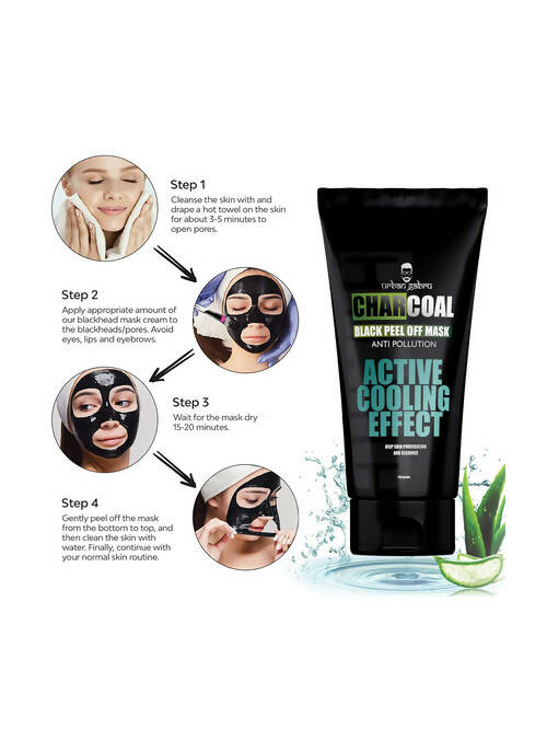 Urbangabru Charcoal Black Peel Off Mask - Distacart