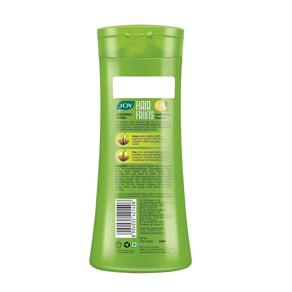 Joy Hair Fruits Hair Dryness Control Conditioning Shampoo - Distacart