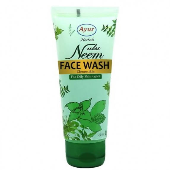 Ayur Herbals Neem And Tulsi Face Wash
