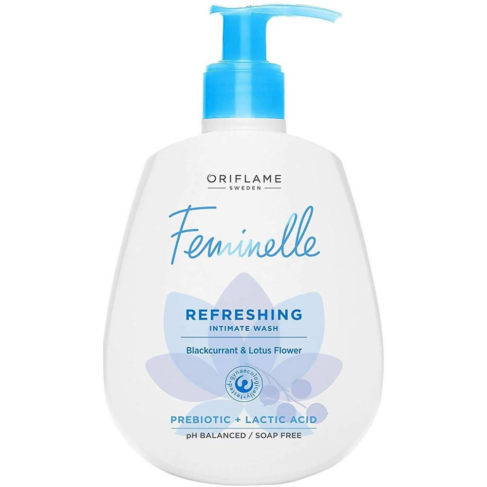 Oriflame Feminelle Refreshing Intimate Wash Blackcurrant & Lotus Flower Extract - Distacart