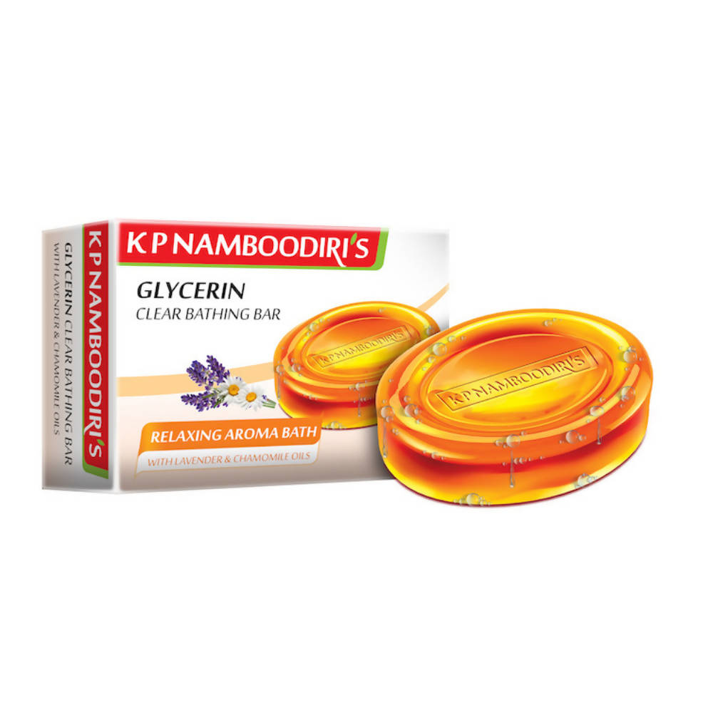 Kp Namboodiri's Glycerin Clear Relaxing Aroma Bathing Bar - Distacart
