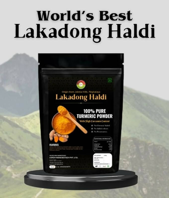 Cordy Herb Lakadong Turmeric Powder - Distacart