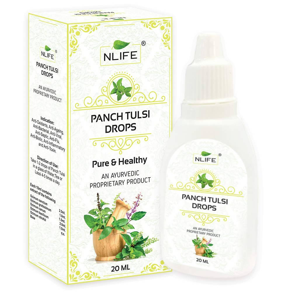 NLife Panch Tulsi Drops - Distacart
