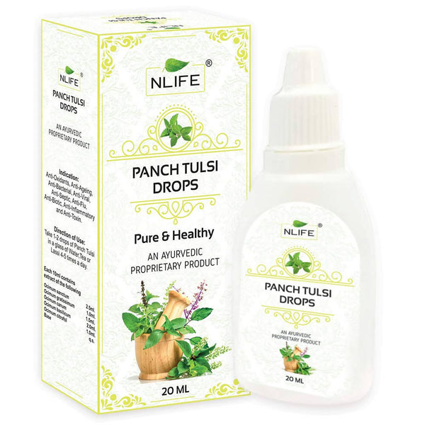 NLife Panch Tulsi Drops - Distacart