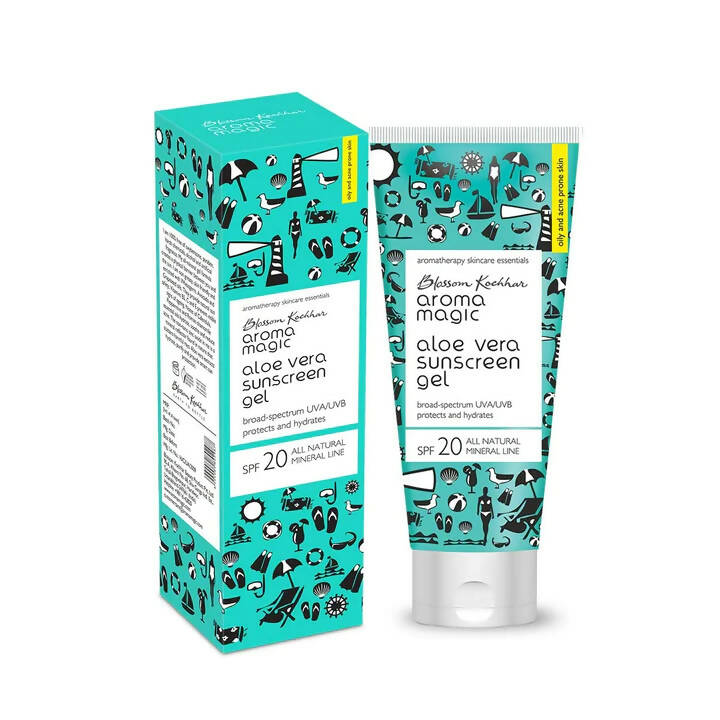 Blossom Kochhar Aroma Magic Aloe Vera Sunscreen Gel - Distacart