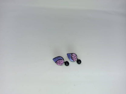 Terracotta Water Drop Ear Studs