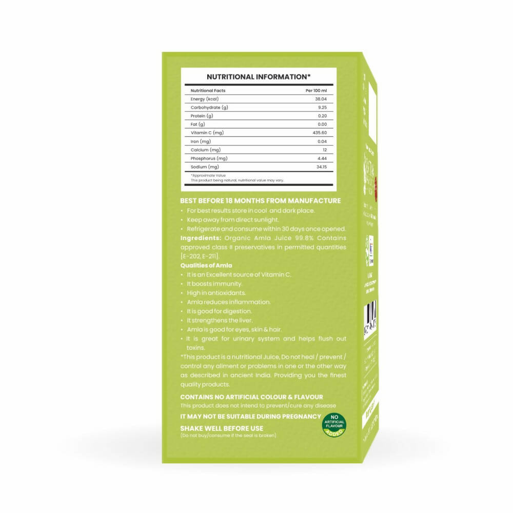 Nutriorg Amla Juice - Distacart