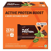 Thumbnail for RiteBite Max Protein Active Green Coffee Beans Bar - Distacart