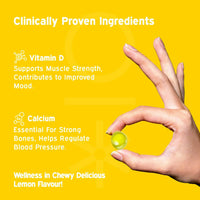 Thumbnail for Nutriburst Healthy Muscles & Bones Gummies With Calcium & Vitamin D - Distacart