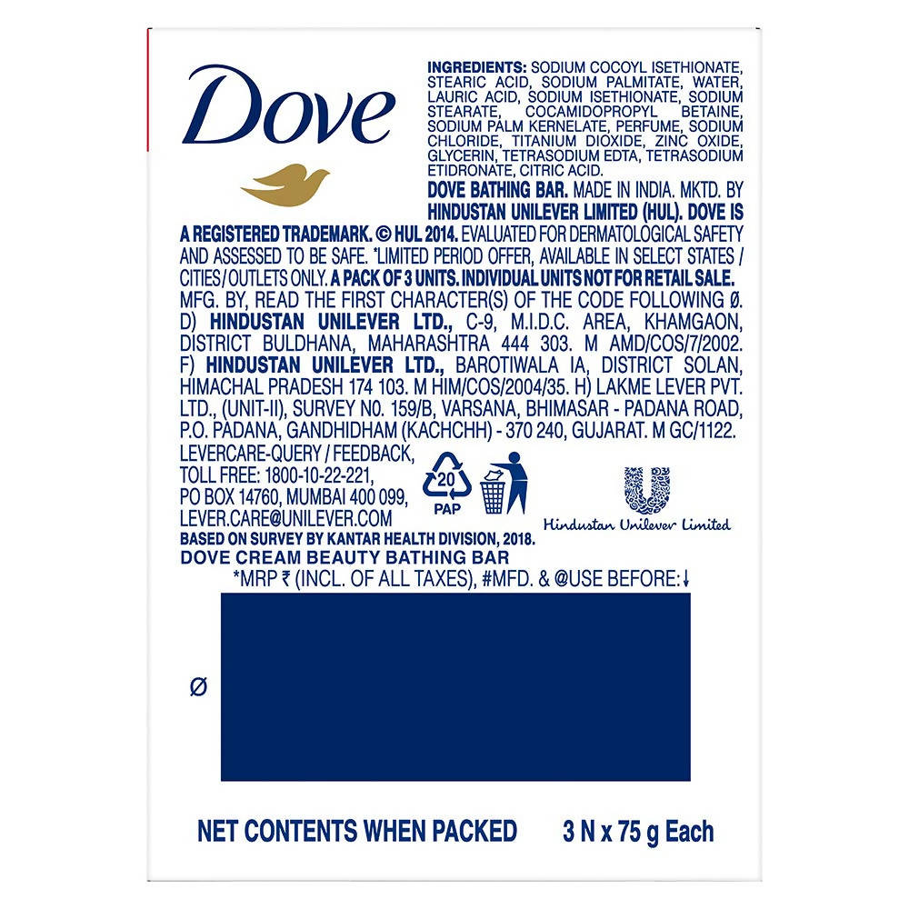 Dove Cream Beauty Bathing Bar