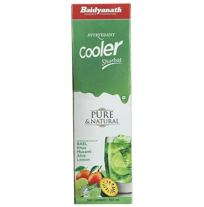 Baidyanath Jhansi Ayurvedant Pure & Natural Cooler Sharbat - Distacart