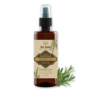 Nat Habit Fresh Conditioning Methi Jal Rosemary Hair Serum - Distacart