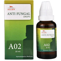 Thumbnail for Allen Homeopathy A02 Anti Fungal Drops