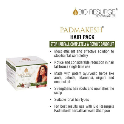 Bio Resurge Life Padmakesh Hair Pack - Distacart