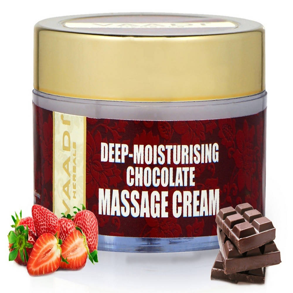 Vaadi Herbals Deep-Moisturising Chocolate Massage Cream - Distacart