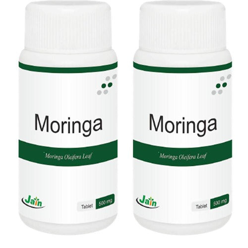 Jain Moringa Oliefera Leaf Tablets