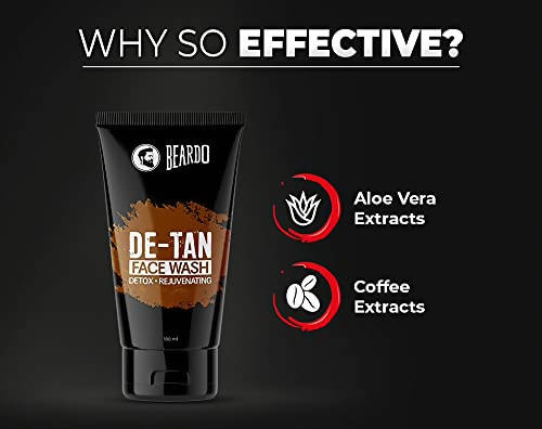 Beardo De-Tan Face Wash Detox Rejuvenating - Distacart