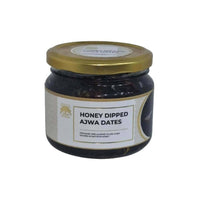 Thumbnail for Ajfan Almond and Pistachio Stuffed Ajwa Dates Dipped in Saffron Honey - Distacart